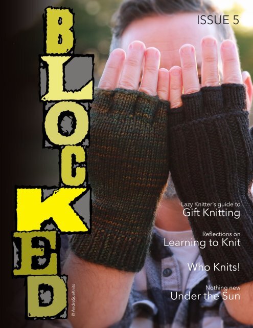 Stretchy Cast-Off: K2togtbl – Pom Pom Publishing