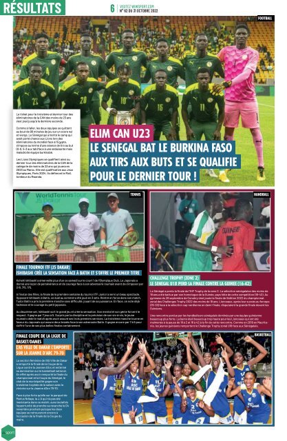 wiwsport n62 - 31 octobre 2022