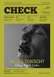 CHECK Magazin - Gesundheitsmagazin für Männer No.11