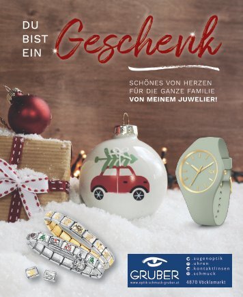 Weihnachtsjournal Optik - Schmuck - Gruber