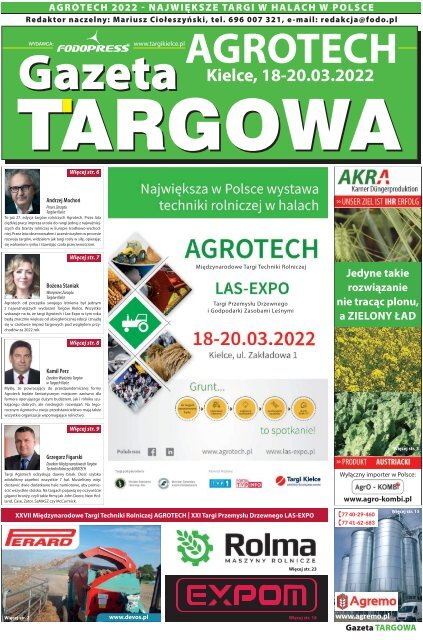 AGROTECH Kielce 2022