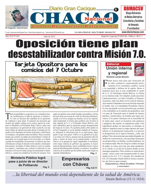 Para descargar el periódico haga click aquí - MinCI