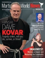 Martial Arts World News Magazine - Volume 22 | Issue 6