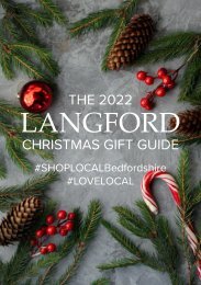 The 2022 Langford Christmas Gift Guide #SHOPLOCALBedfordshire