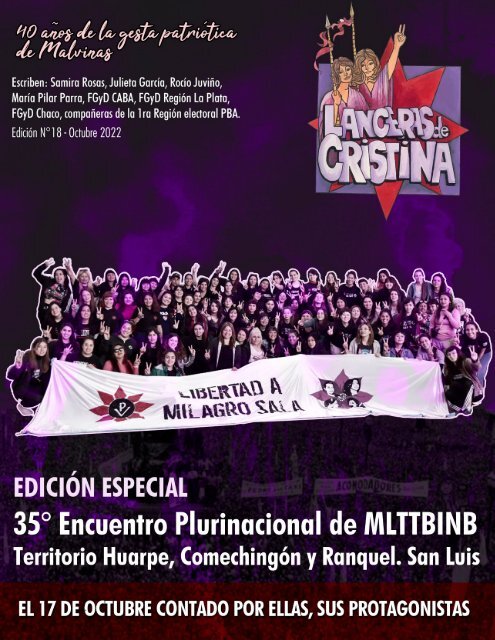 Lanceras De Cristina Edición 18 Octubre 2022