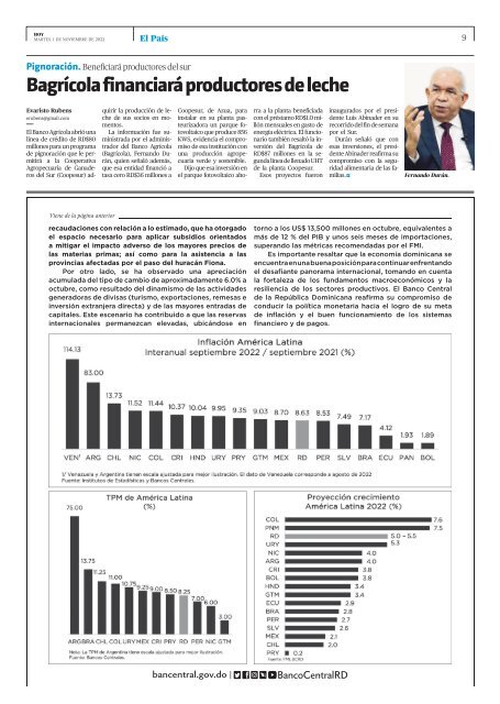 Edición impresa, martes 1 de noviembre de 2022