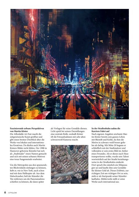 CityGlow Hamburg Ausgabe November 2022