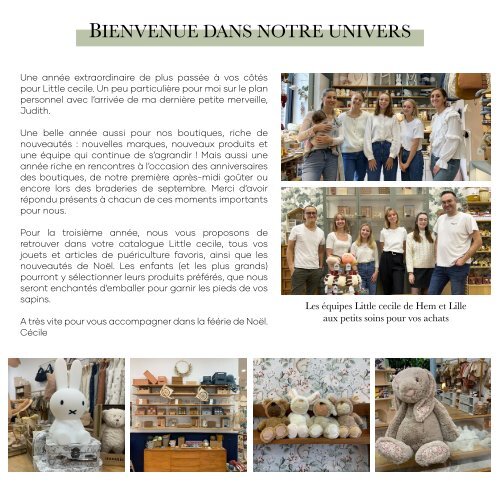 Catalogue de Noël 2022