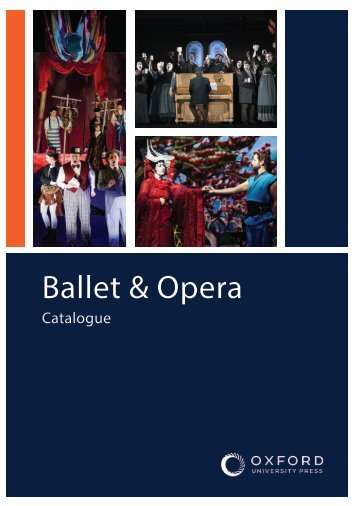 Ballet and Opera Catalogue