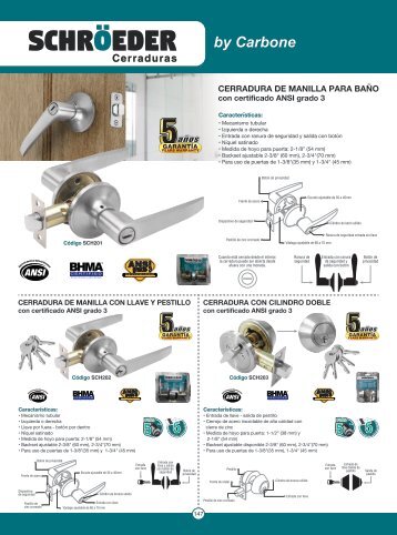 Cerraduras Schroeder