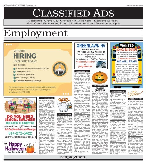 Groveport Messenger - October 30th, 2022