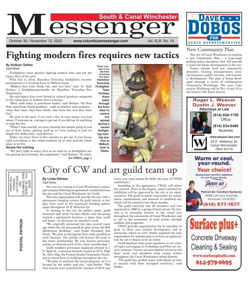 South & Canal Winchester Messenger - October 30th, 2022
