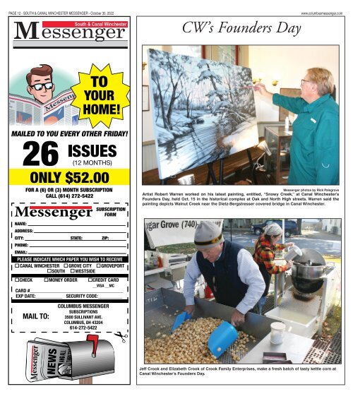 South & Canal Winchester Messenger - October 30th, 2022