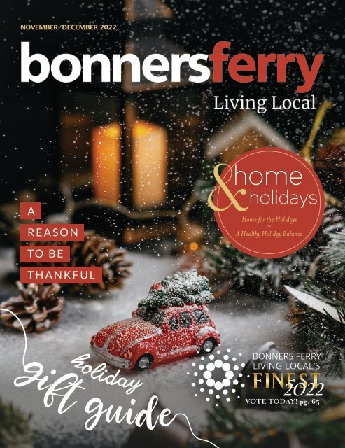 November/December 2022 Bonners Ferry Living Local