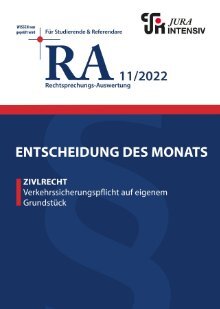 RA 11/2022 - Entscheidung des Monats