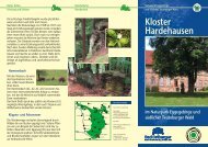 Kloster Hardehausen - Naturpark Teutoburger Wald / Eggegebirge