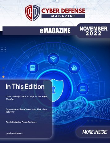 Cyber Defense eMagazine November Edition for 2022