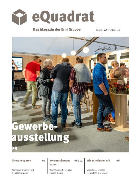 E-Quadrat - das Erni Magazin - Ausgabe 4