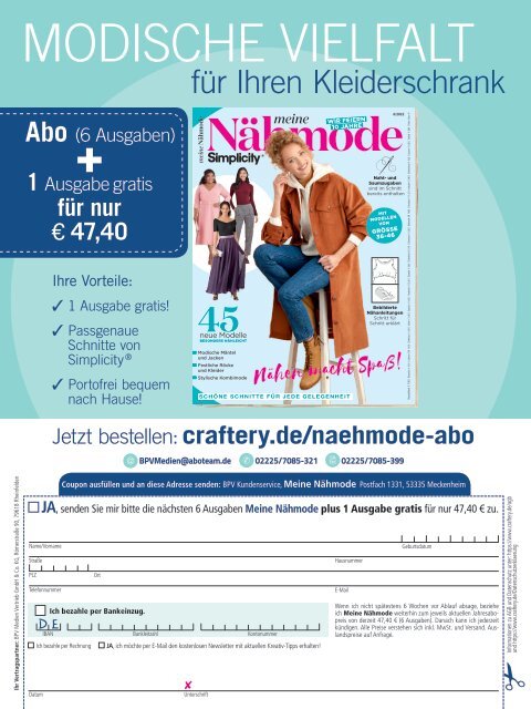 meine Nähmode Nr. 06/22