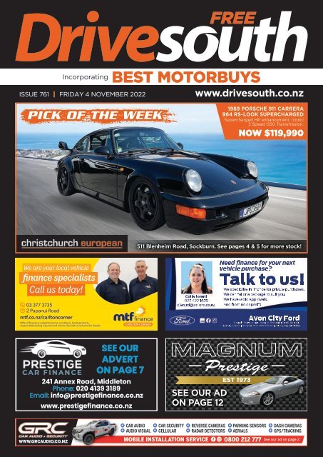 Drivesouth - Best Motor Buys: November 04, 2022