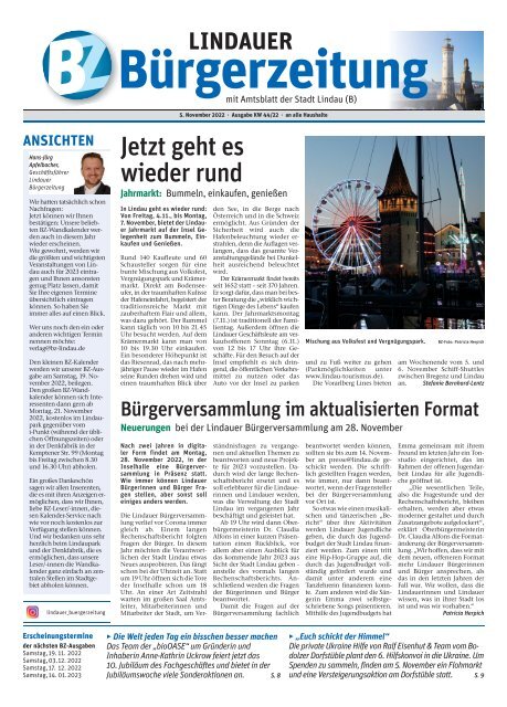 05.11.22 Lindauer Bürgerzeitung
