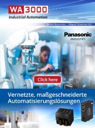 WA3000 Industrial Automation November 2022 - deutschsprachige Ausgabe