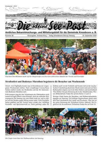 Die kleine See-Post 22.09.2022