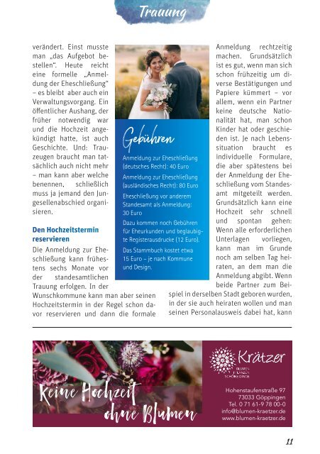 Ja! Die Hochzeitsmesse - Magazin 2022