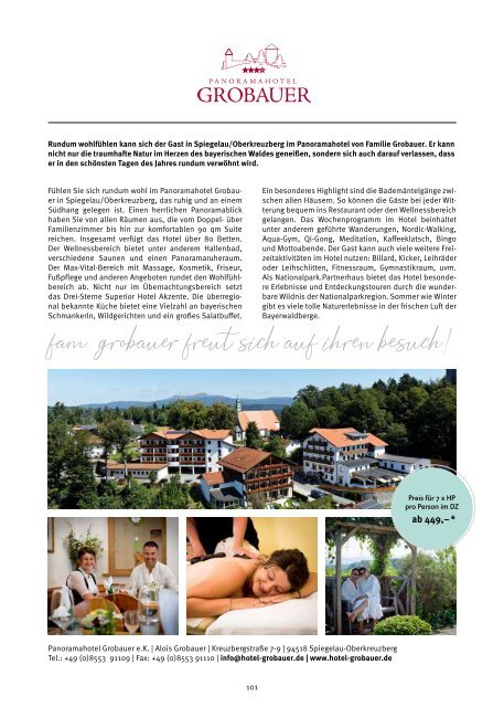 Wellness & Genuss Bayerischer Wald 2023