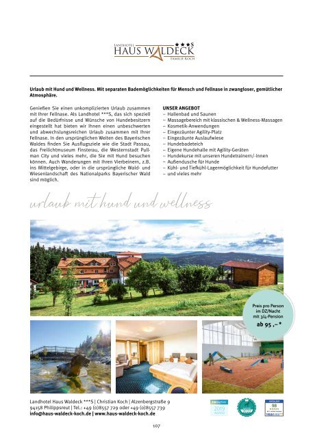 Wellness & Genuss Bayerischer Wald 2023