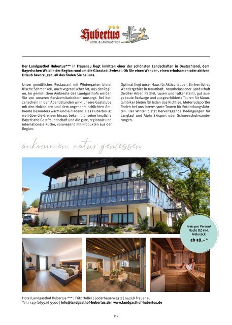 Wellness & Genuss Bayerischer Wald 2023