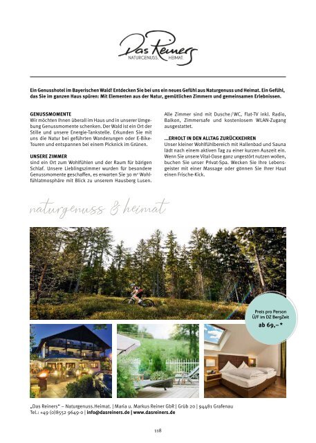 Wellness & Genuss Bayerischer Wald 2023