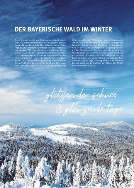 Wellness & Genuss Bayerischer Wald 2023