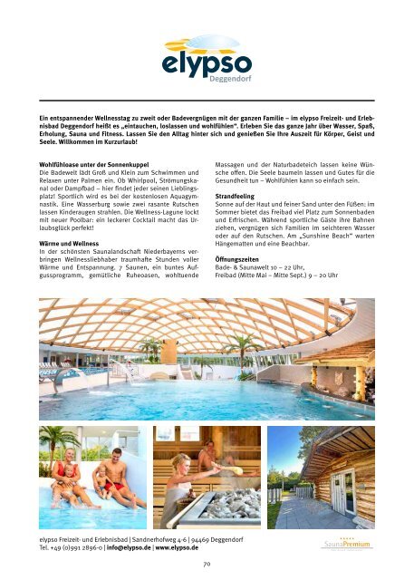 Wellness & Genuss Bayerischer Wald 2023