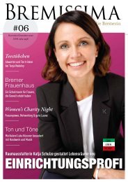 BREMISSIMIA Magazin | November - Dezember 2022