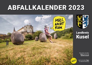 Abfallkalender Landkreis Kusel 2023