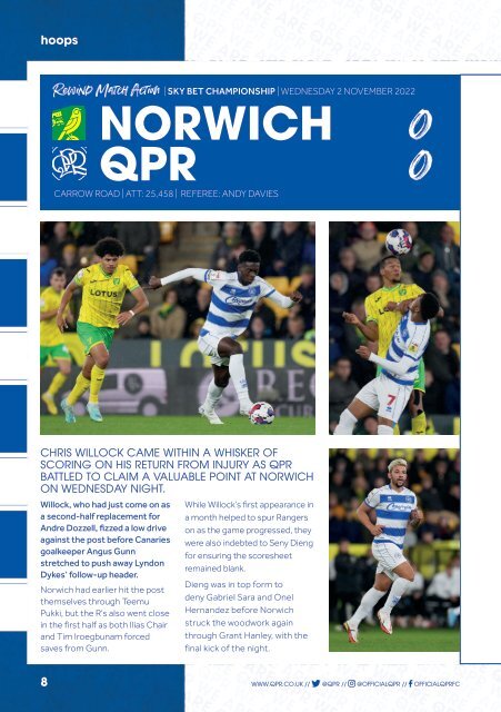 Queens Park Rangers v West Bromwich Albion