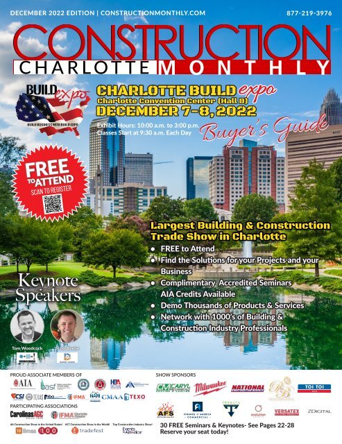 Construction Monthly Magazine | Charlotte 2022 Build Expo Show Edition