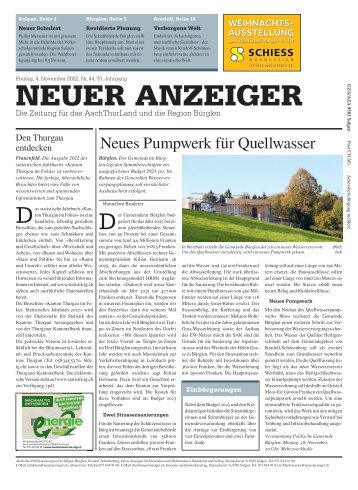 Neuer Anzeiger 04. November 2022