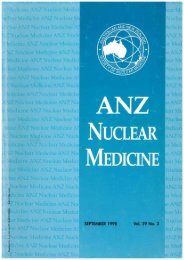 ANZ Nuclear Medicine Sep 1998 Vol 29 No 3 Part 1