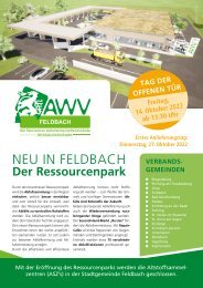 AWV - Ressourcenpark Feldbach