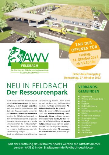 AWV - Ressourcenpark Feldbach