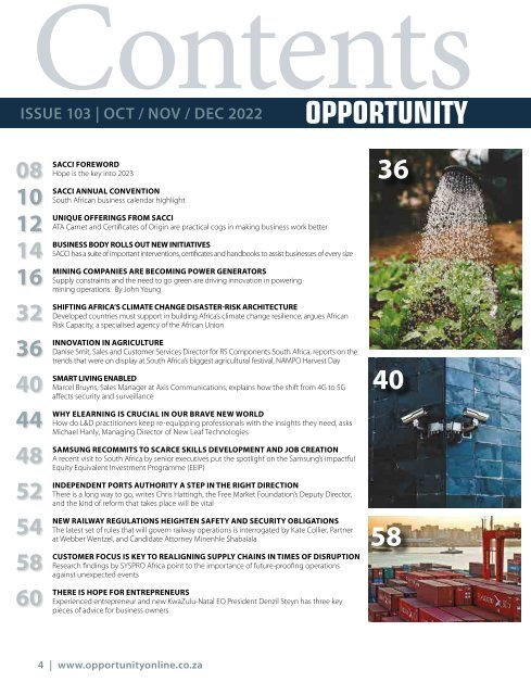 Opportunity Issue 103