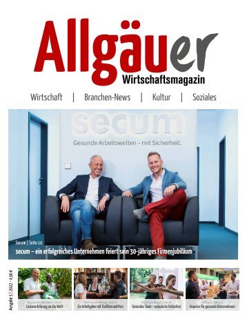 Allgäuer Wirtschaftsmagazin_Ausgabe 5_2022