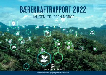 Bærekraftsrapport 2022 - Haugen-Gruppen Norge