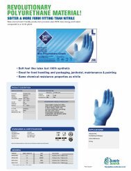 Light Weight Blue Polyurethane Disposable Glove (POLYGL2211)