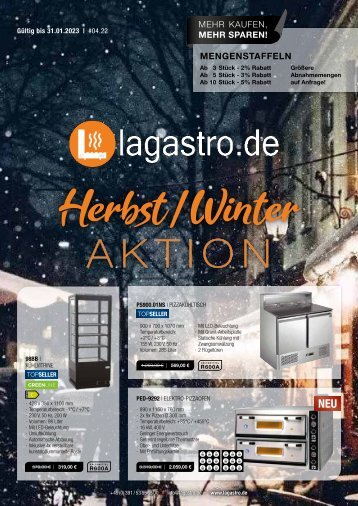 LaGastro Herbst/Winter Aktion