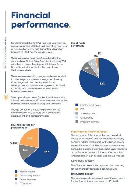 Sonder Annual Report 2021-22 