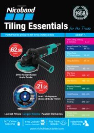 Nicobond Tiling Essentials - Edition 4