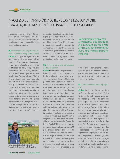 Revista Coamo - Outubro de 2022